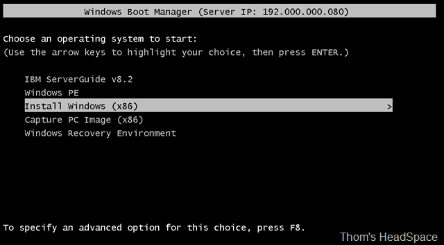 Install Windows Xp Lan Boot Agent
