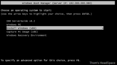 WDS PXE Boot Manager